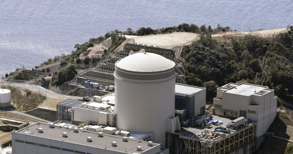 美浜原発３号機　蒸気漏れ　福井、原子炉を手動停止関電