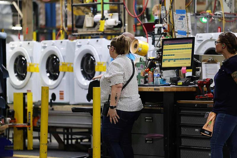 米オハイオ州内で操業するワールプール（Whirlpool）の工場。
