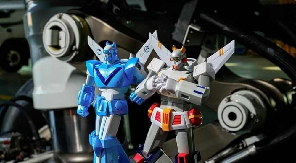 韓国企業のグッズ人気、テコンVフィギュアからコンテナ船レゴまで　写真枚　国際ニュース：AFPBB News