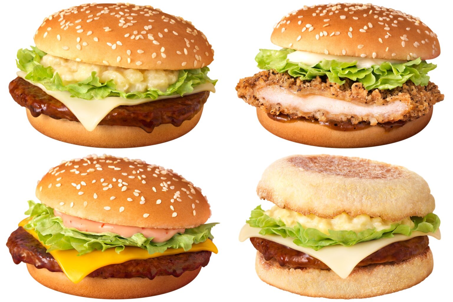 マクドナルド「ご当地マック」から「北海道じゃがチーズ/博多明太バターてりやき」など新作バーガー4種を発売！ テレビCMには霜降り明星のせいやさん出演。聖闘士星矢コラボパッケージも登場 - グルメ Watch