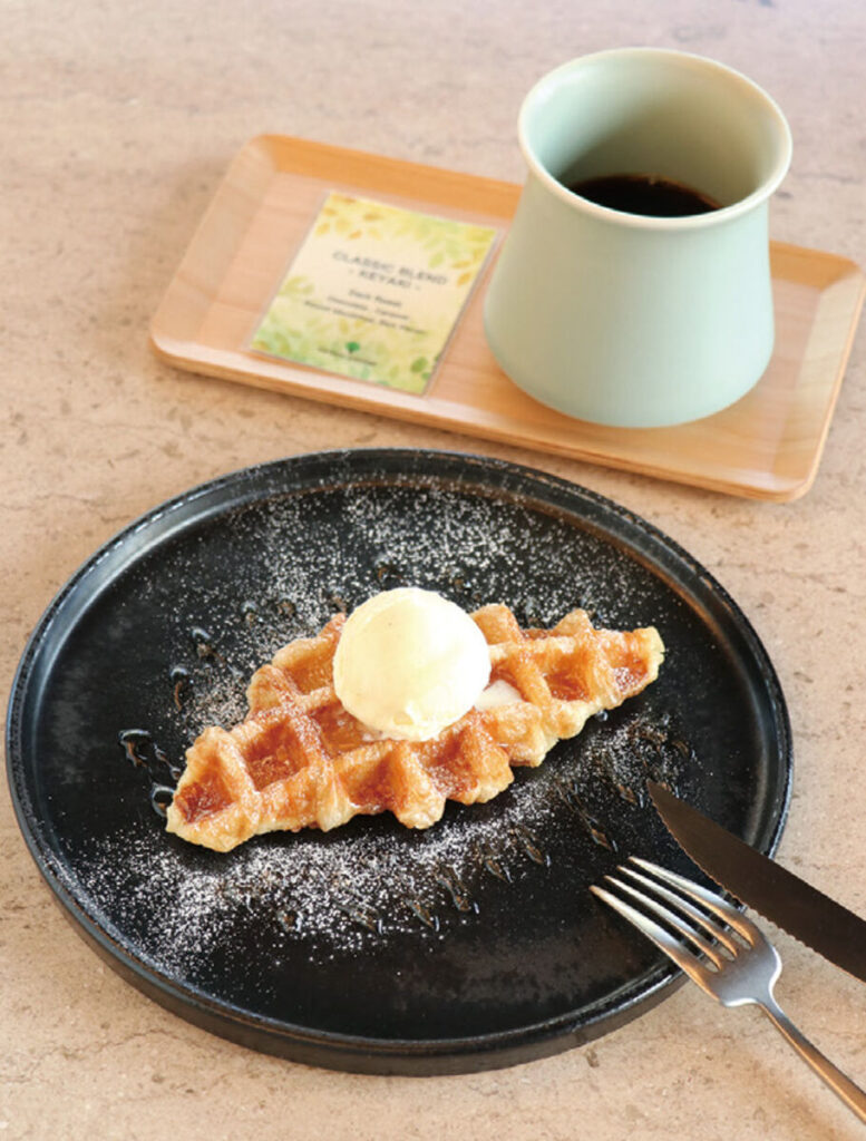 深煎りコーヒーと好相性 多彩なクロッフルそろう<仙台市青葉区国分町/KEYAKI COFFEE THE HOUSE> | 河北新報オンライン 深煎りコーヒーと好相性 多彩なクロッフルそろう<仙台市青葉区国分町/KEYAKI COFFEE THE HOUSE> | 河北新報オンライン
