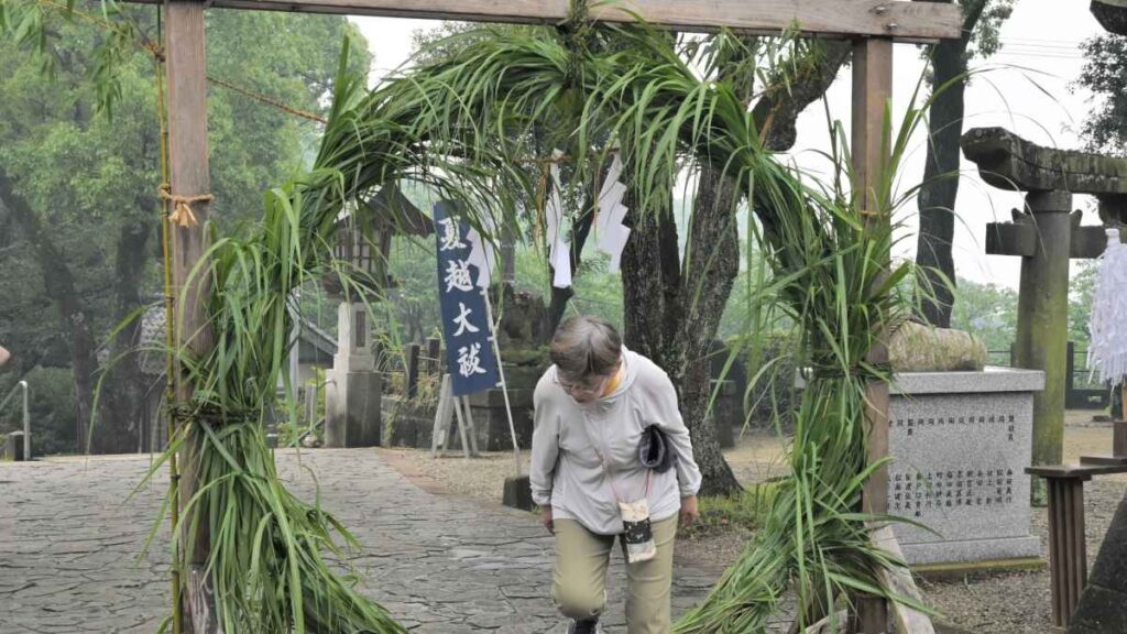 四山神社 茅の輪くぐり|お出かけ情報|熊本日日新聞社 四山神社 茅の輪くぐり|お出かけ情報|熊本日日新聞社