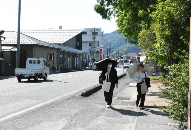 岡山県内 今年初の真夏日　真庭市久世３１・０度