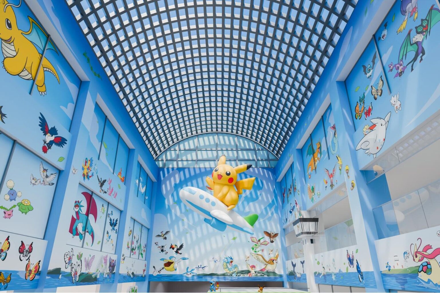石川・能登に世界初の“ポケモン”空港「のと里山ポケモン・ウィズ・ユー空港」期間限定オープン - ファッションプレス