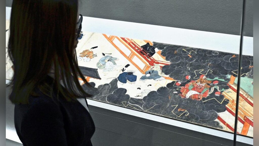 京都国立博物館 京都市「北野天神」 菅原道真 まつる 北野天満宮 国宝 絵巻 ＜史上初＞全場面の公開も…後期展示 : 読売新聞