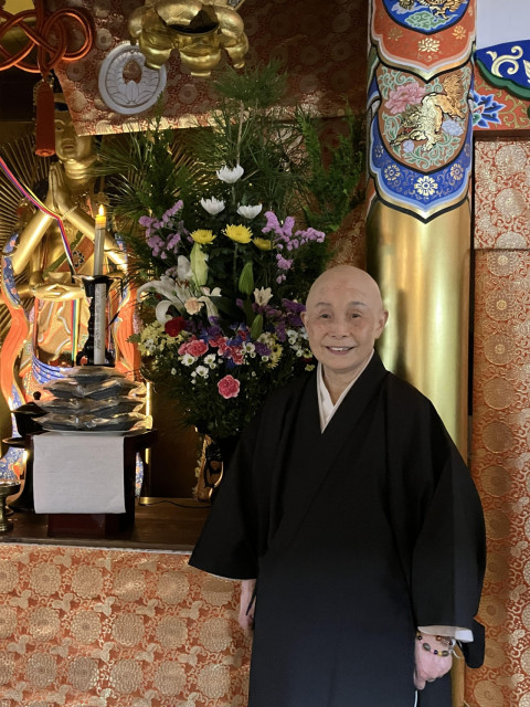 奈良県桜井市　音羽山観音寺後藤住職の花だより - 大般若会に全国から集まる参拝者　縁を生かす生き方を