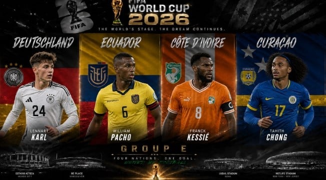 2026年ワールドカップ グループE 試合日程:ドイツは主要選手を欠く - 画像1