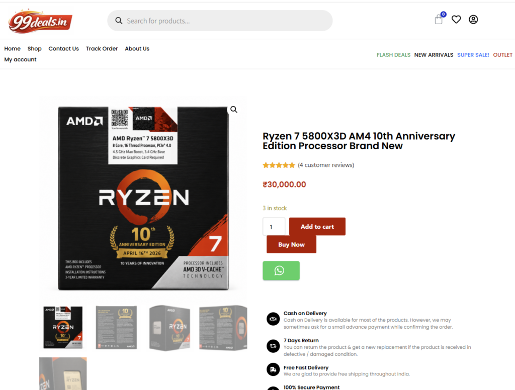 【やじうまPC Watch】インドで謎の10周年記念版「Ryzen 7 5800X3D」が販売中 – PC Watch 【やじうまPC Watch】インドで謎の10周年記念版「Ryzen 7 5800X3D」が販売中 - PC Watch