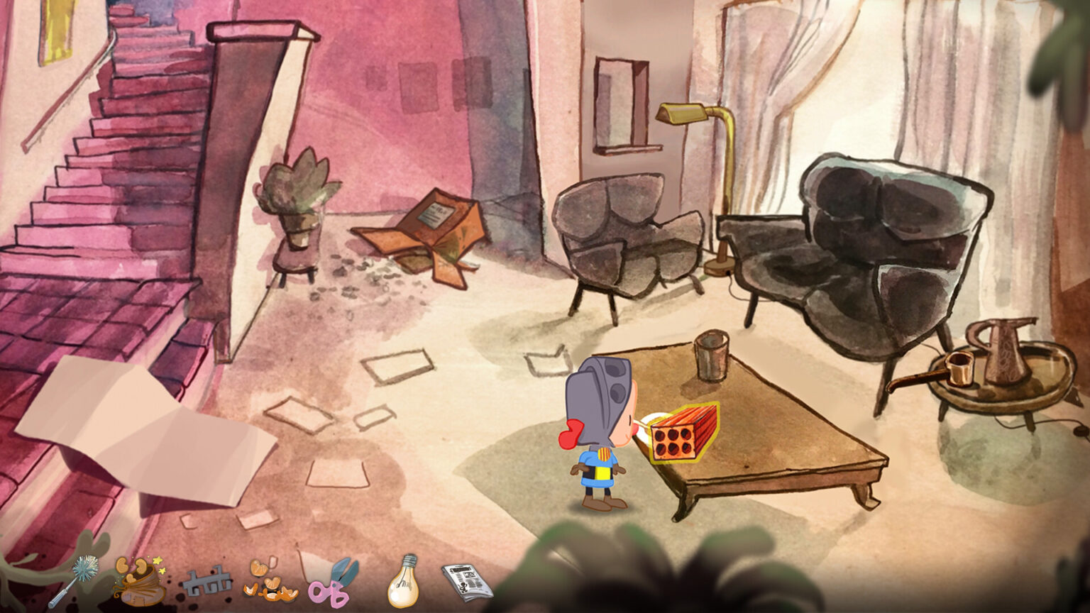 スペインの新聞漫画をゲーム化。原作者が8年かけて描き切る2Dポイント＆クリックADV「Jordi & Oslo: The Lost Tail」［BitSummit］
