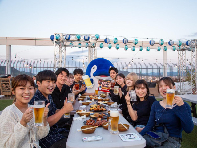 瓦町フラッグ屋上でビアガーデン 世界の料理や「さぬきのめざめ」天ぷらも(みんなの経済新聞ネットワーク)|dメニューニュース(NTTドコモ) 瓦町フラッグ屋上でビアガーデン 世界の料理や「さぬきのめざめ」天ぷらも