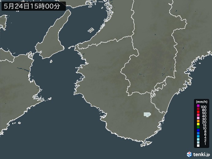 和歌山県の過去の雨雲レーダー(2026年05月24日) – 日本気象協会 tenki.jp 和歌山県の雨雲レーダー(2026年05月24日)