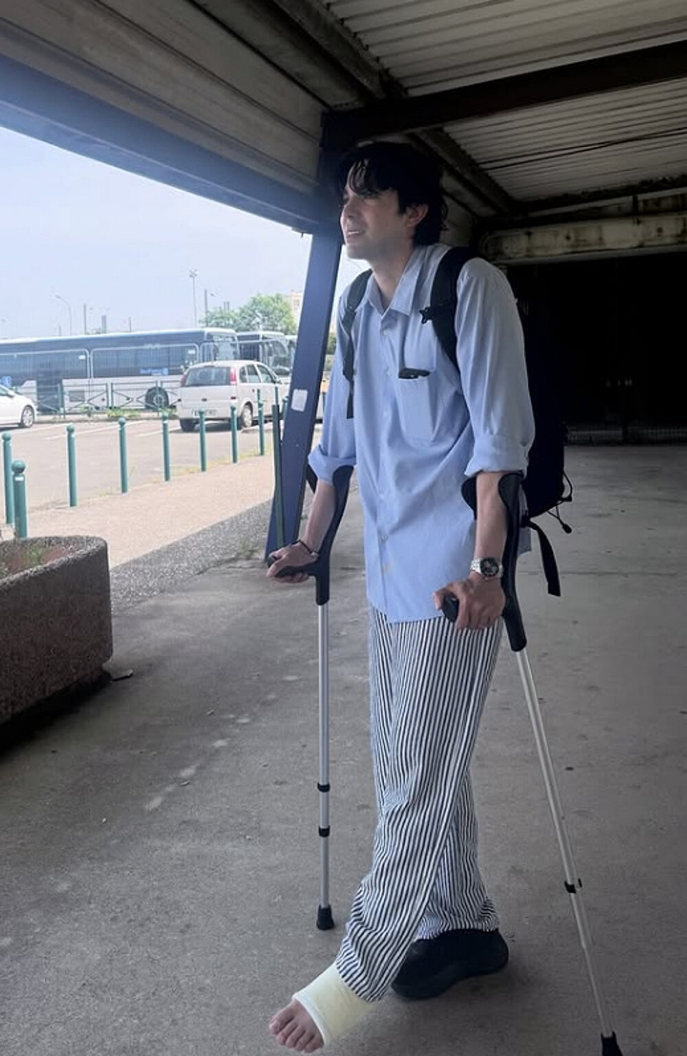 '異常' ロビン、フランスで骨折事故..「状態が良くない」 [スター・イシュー] | STARNEWS