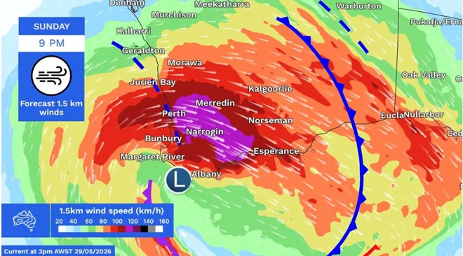 オーストラリアを襲う大嵐、多くの州が鉄砲水と竜巻の危険に直面