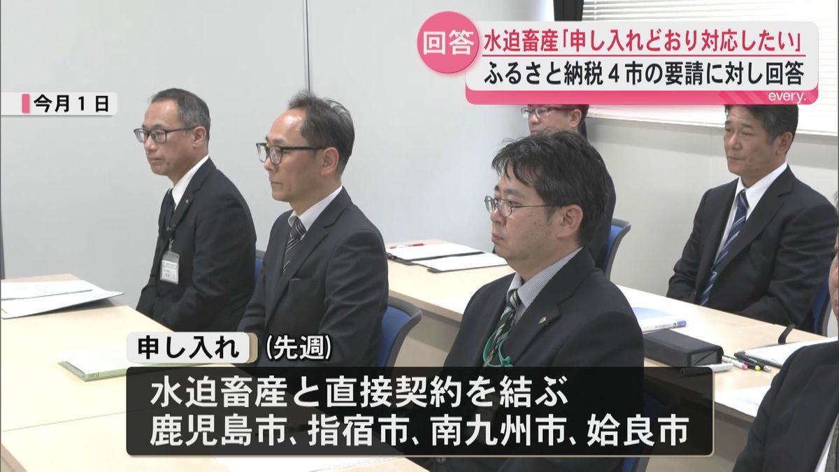 【ふるさと納税返礼品問題】水迫畜産が4市の要請受け「同等品か金券」で対応の意向