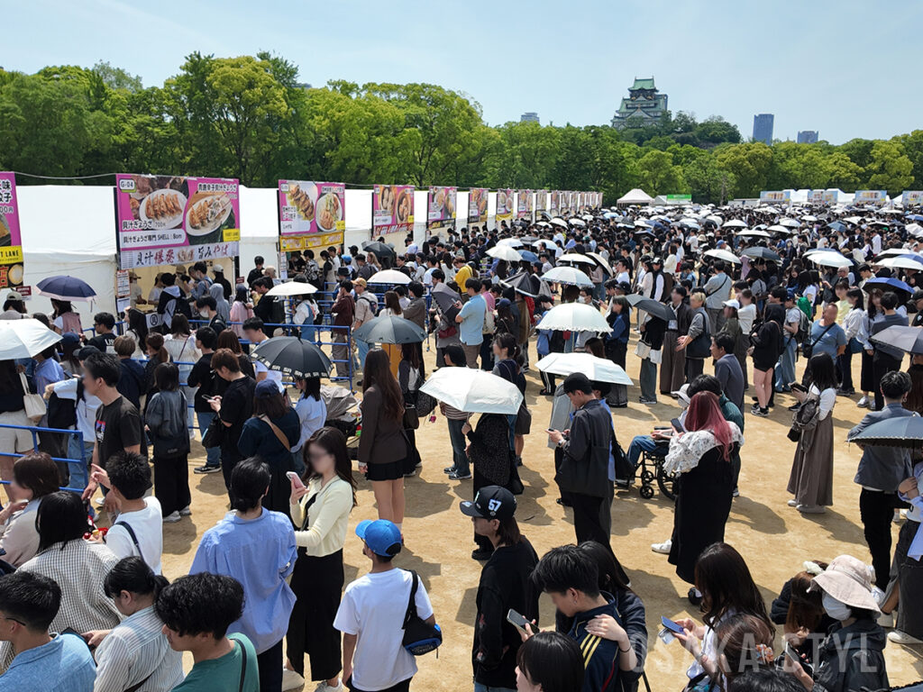 【動画】大阪城公園で「クラフト餃子フェス」　30種超の餃子が集結、初日は大盛況 – OSAKA STYLE