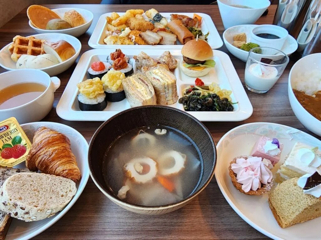 「レストランMYRICA」ビュッフェで食べたメニュー