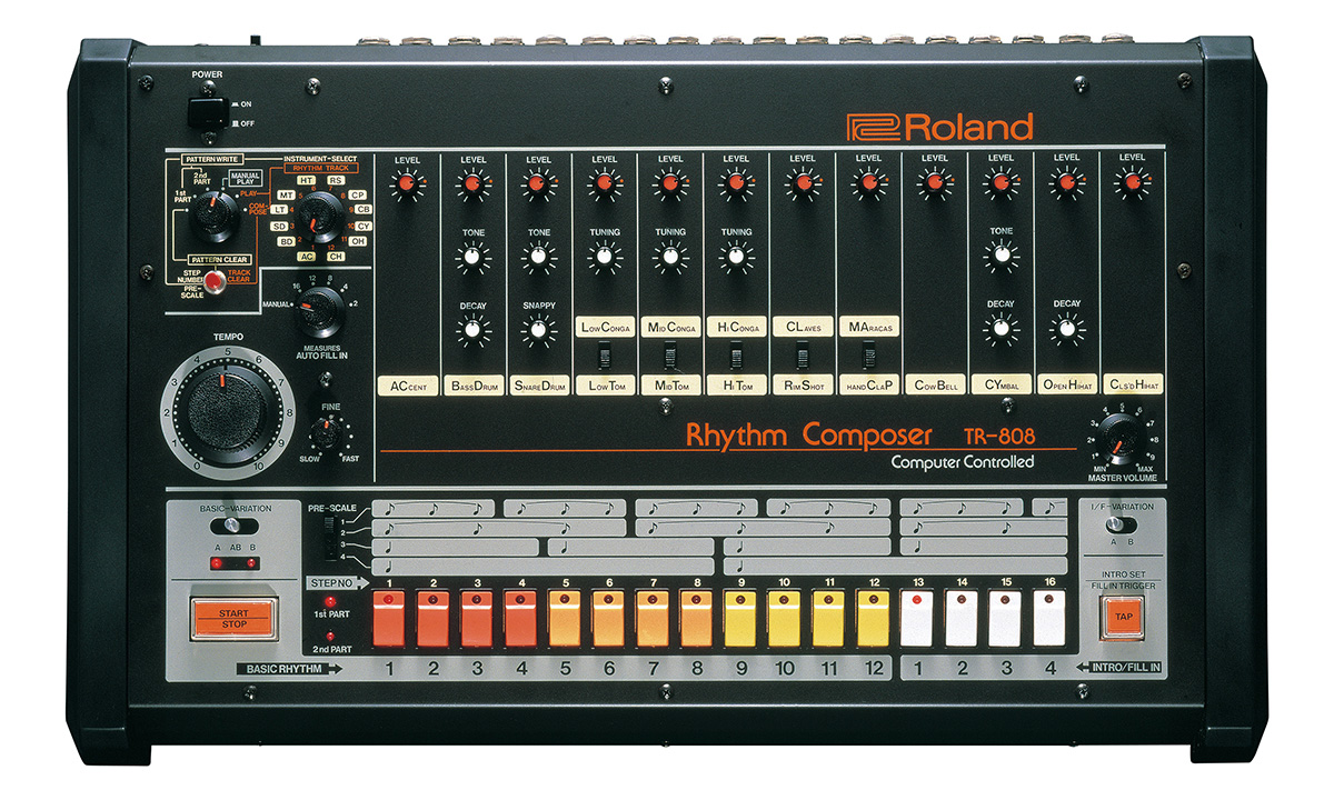 1980年にリリースされたROLAND TR-808