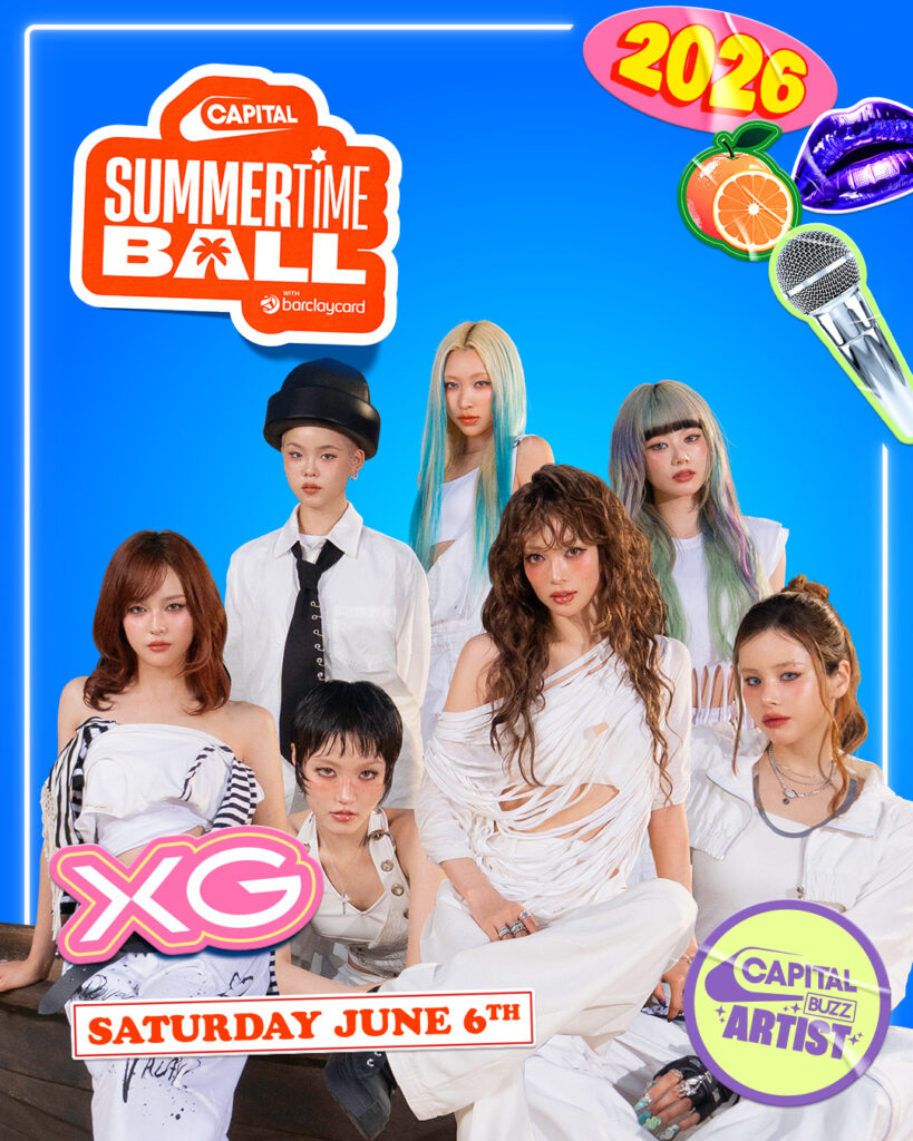 XGがイギリス最大の音楽フェス『Capital’s Summertime Ball 2026』に初出演決定！日本人アーティストの出演も史上初（THE FIRST TIMES）