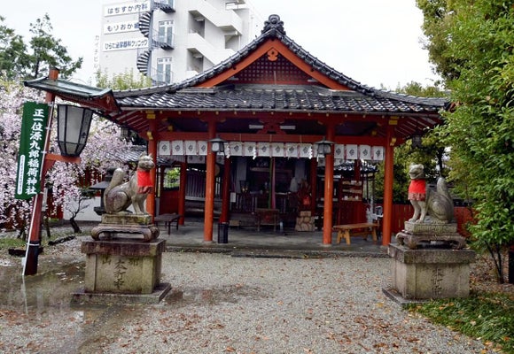 源九郎稲荷神社（奈良県大和郡山市で）