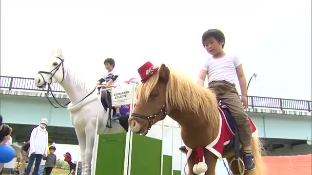 大型連休後半 新潟県内の行楽地は賑わい 新潟市では毎年恒例の“やすらぎ堤川まつり”始まる「子どもと一緒に遊べありがたい」（新潟ニュースNST） - Yahoo!ニュース