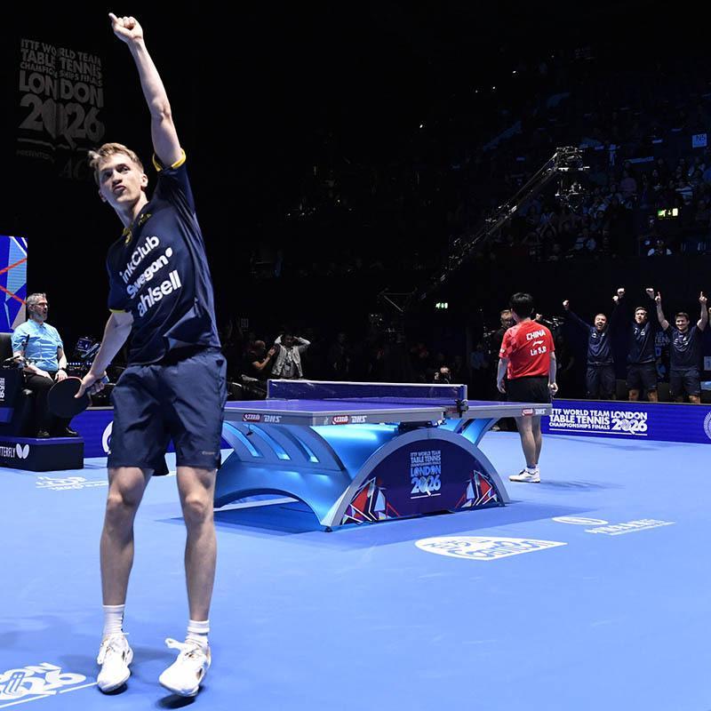 【世界卓球】中国男子、スウェーデンに敗れて予選リーグ衝撃の2敗。3位で決勝トーナメントへ進む可能性が濃厚（卓球王国） - Yahoo!ニュース