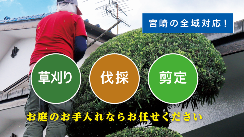 お庭の大将宮崎店 ／宮崎で新展開！草刈り・庭木剪定・庭木伐採など、 お庭のお困りごとを解決する新サービス「お庭の大将」を開始！ - 無料プレスリリース「PR-FREE」