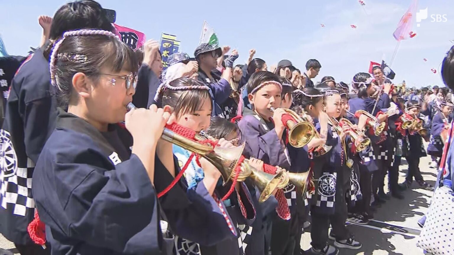 「こどもの日」 県内各地で笑顔あふれる1日に 「浜松まつり」では子どもたちが凧揚げに挑戦=静岡（静岡放送（SBS）） - Yahoo!ニュース