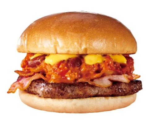 ウェンディーズチリチーズベーコンバーガー