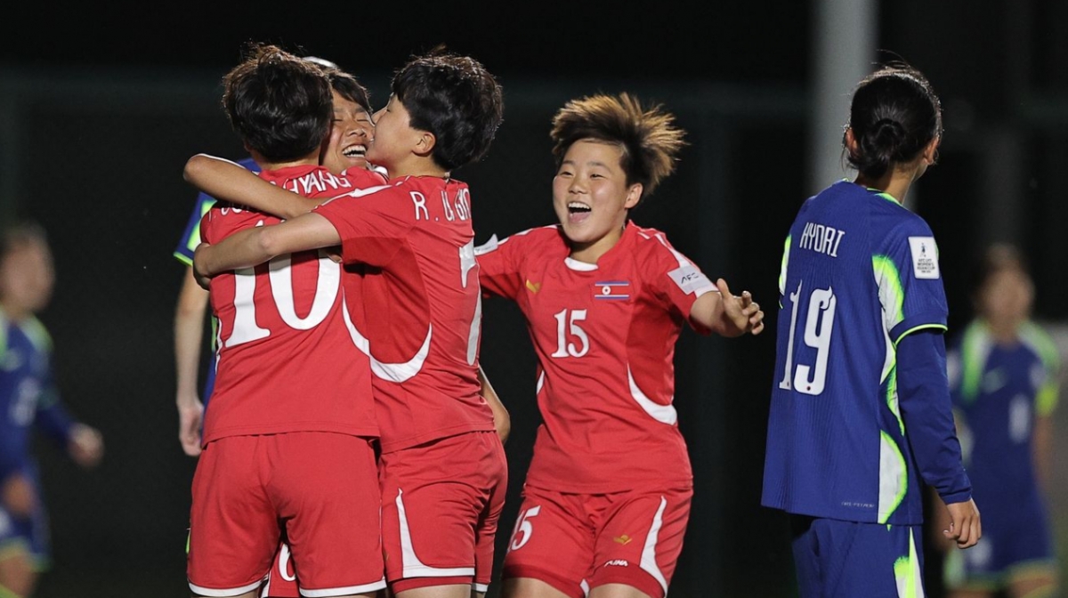 8日、中国·蘇州の台北フットボール·スポーツセンターで行われた2026アジアサッカー連盟（AFC）女子アジアカップの韓国と北朝鮮の1次リーグC組最終戦の様子。 /写真=AFC提供