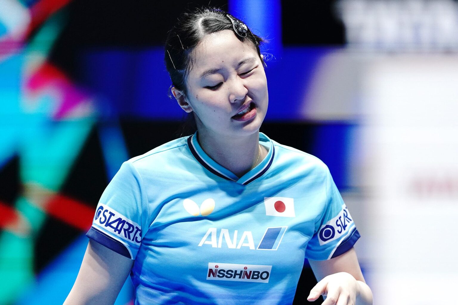 張本美和 世界女王に力及ばず 日本が中国に追いつかれ2-2 勝負の行方はラスト早田ひなに託される【世界卓球】（テレ東スポーツ） - Yahoo!ニュース