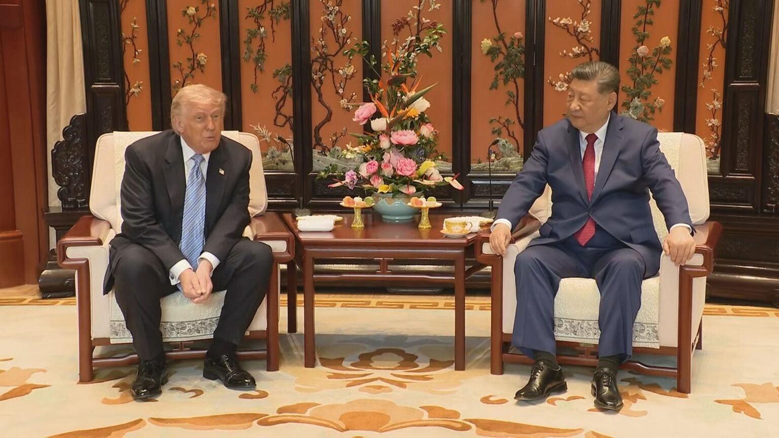 米中首脳会談「アメリカ側から台湾独立認めない姿勢感じ取った」中国の王毅外相が主張（TBS NEWS DIG Powered by JNN）