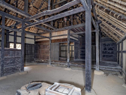 箱木家住宅＝兵庫県教委提供