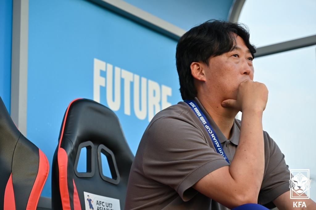 17歳以下（U17）サッカー代表チームの金ヒョンジュン監督。 /写真=大韓サッカー協会提供