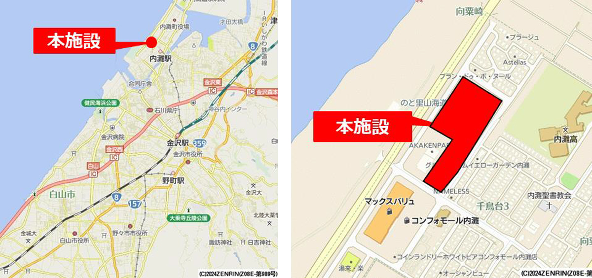 20260526Kandenfudosankaihatsu02 - 関電不動産開発／石川県内灘町に2.7万m2のマルチテナント型物流施設竣工