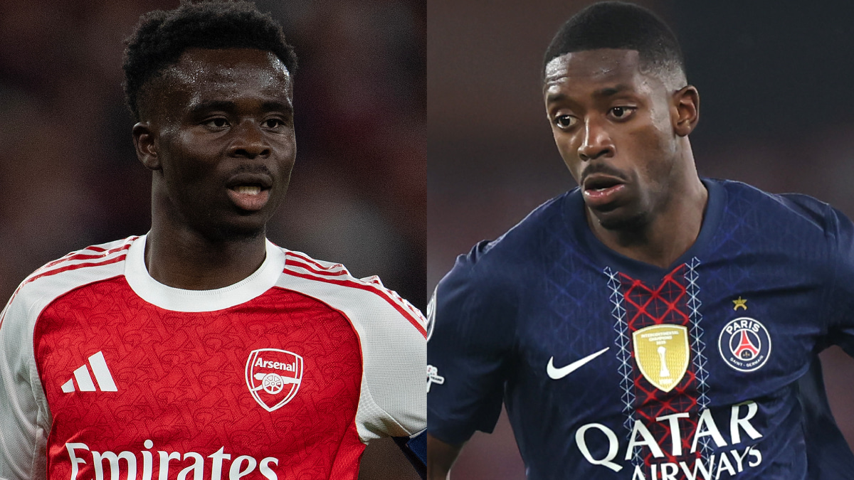 UEFAチャンピオンズリーグ　ファイナル　サカ＆デンべレ