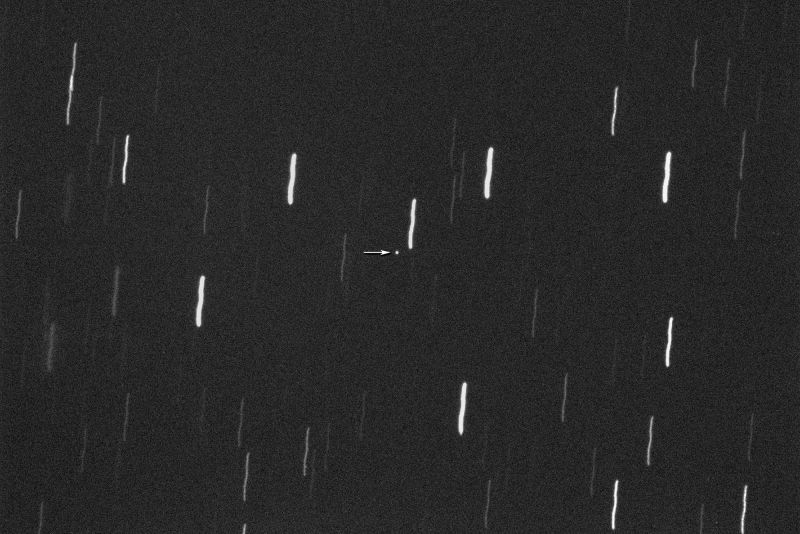 地球から150万キロの距離にあるときに撮影された地球近傍惑星2026JH2=16日/Gianluca Masi/Virtual Telescope Project