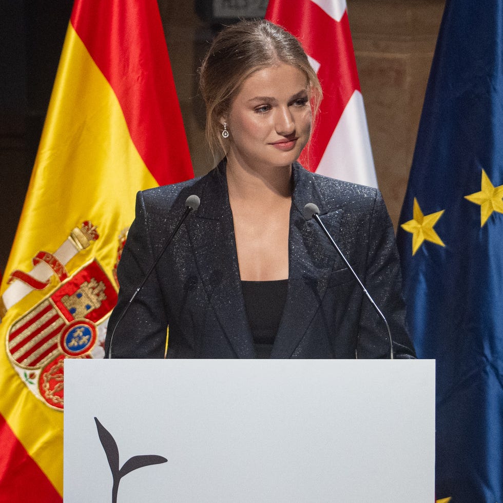 the king and queen of spain, princess leonor and princess sofia present the princess of girona awards 2025