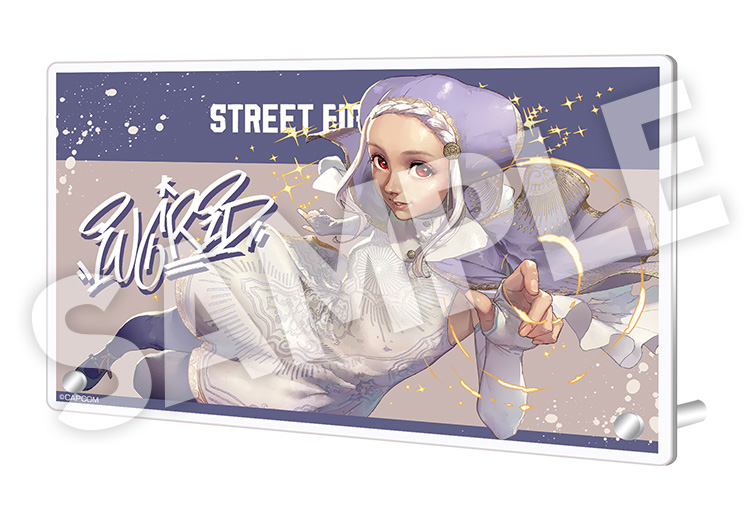 「イングリッド」グラフィティアート アクリルパネルスタンド(非売品)