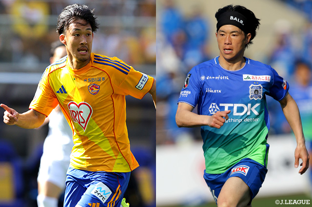 開幕14連勝を狙う仙台は3位の秋田を迎え撃つ。首位浮上の甲府は松本の本拠地に乗り込む【プレビュー：明治安田Ｊ２・Ｊ３百年構想リーグ EAST 第14節】