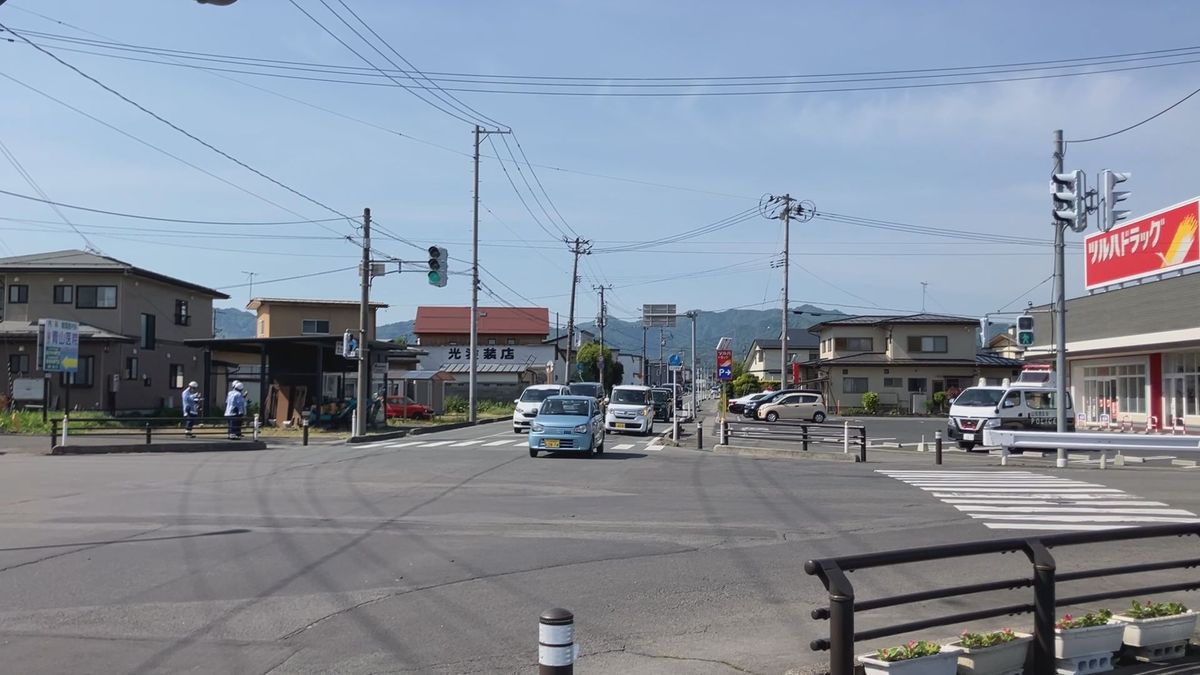 横断歩道を渡っていた小学２年生の男子児童に車が接触　児童は鼻血を出すケガ　山形県上山市