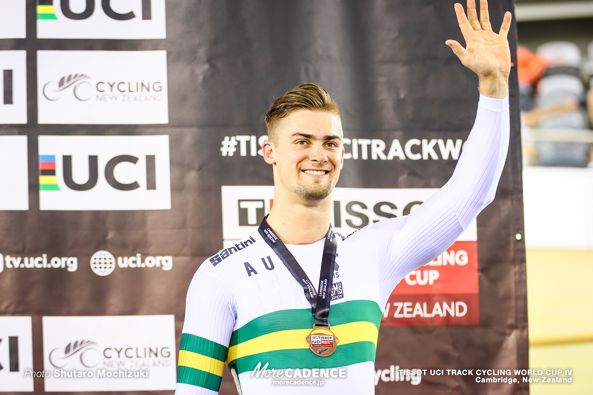 Final / Men's Keirin / TISSOT UCI TRACK CYCLING WORLD CUP IV, Cambridge, New Zealand, Matthew GLAETZER マシュー・グレーツァー