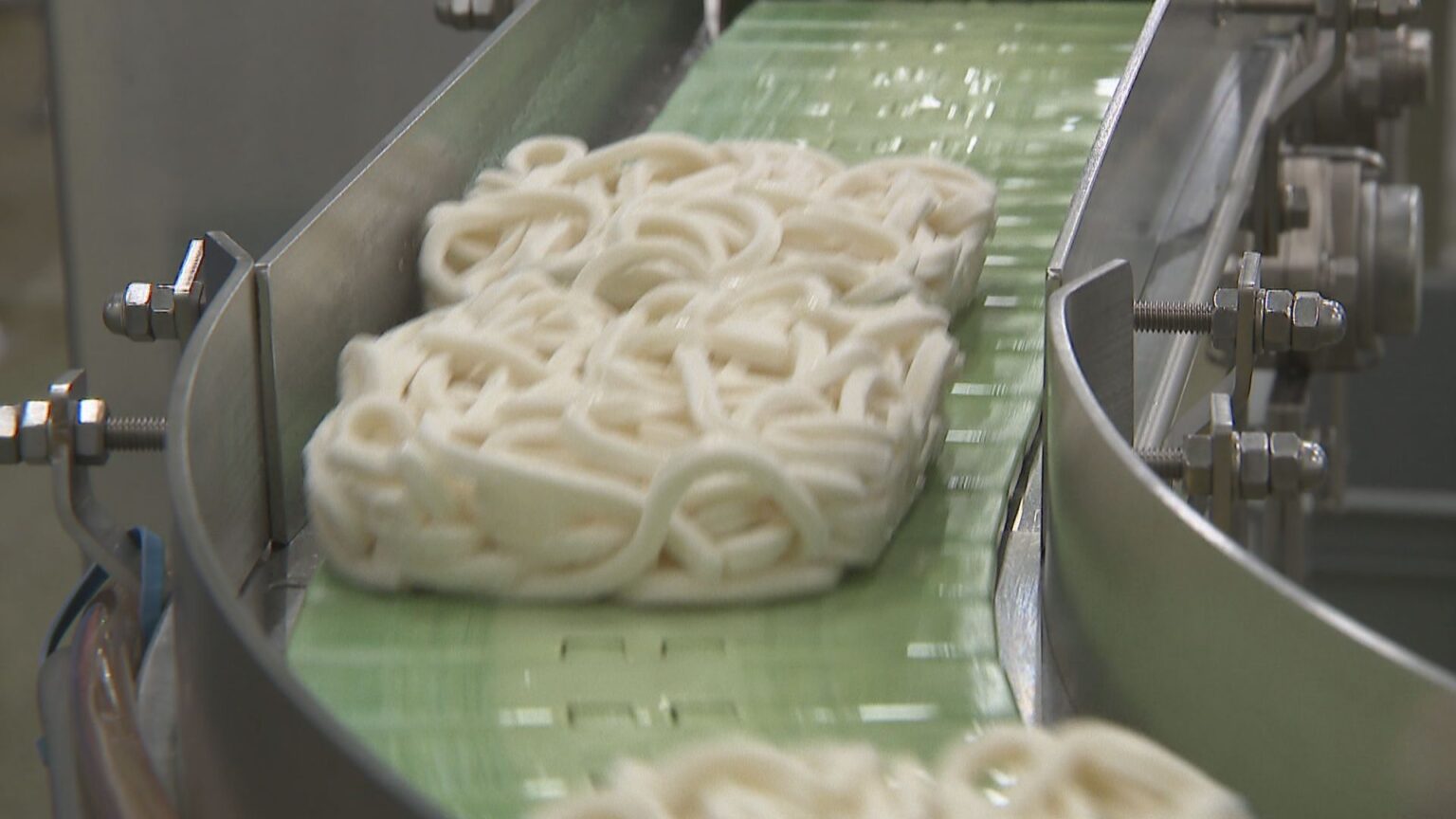 冷凍うどん コシの強さの秘密は？ 冷凍食品の疑問を工場長に聞いてみた【みんなのハテナ】 | KSBニュース
