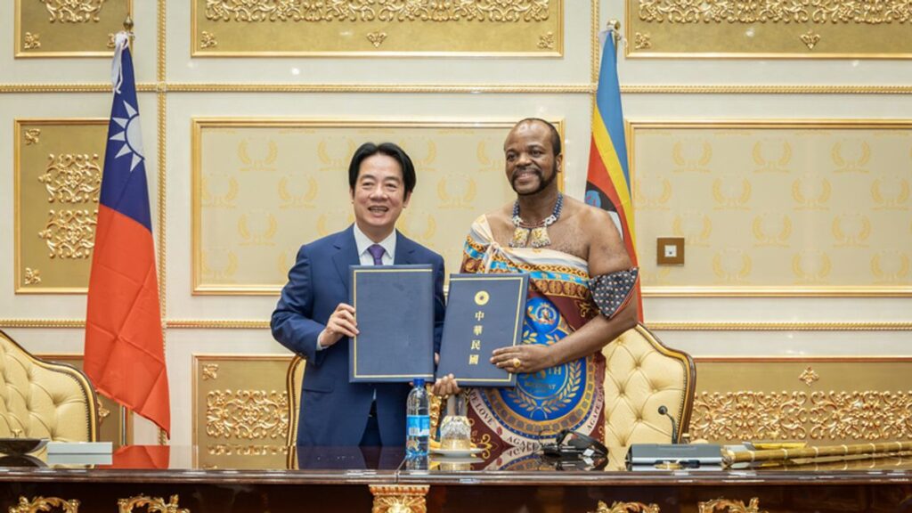 エスワティニ訪問の台湾・頼総統が国王ムスワティ3世と会談、「いかなる国も台湾を阻む権利ない」 | 張庭維（チヨウ・テイイ） | ニュース