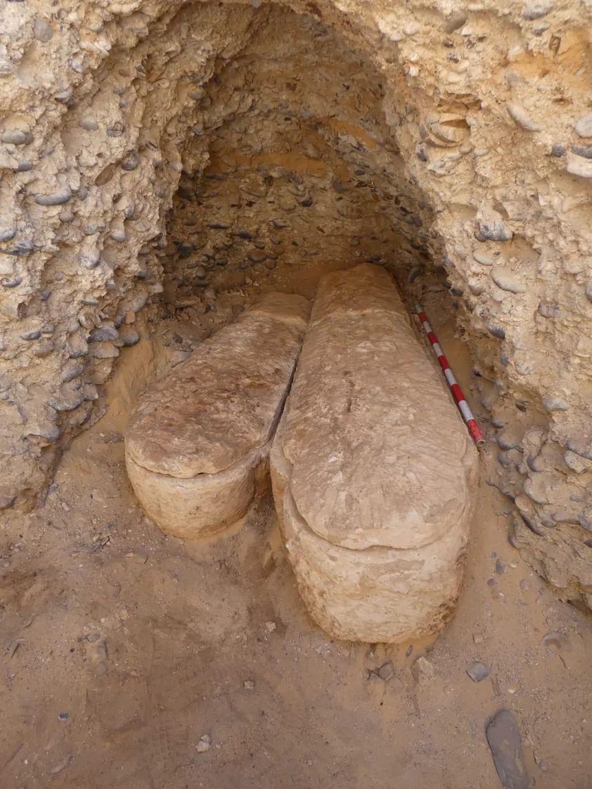 ミイラはエジプトの古代都市オクシリンコスの遺跡で見つかった/Ministry of Tourism and Antiquities