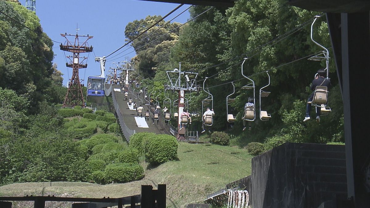 GW期間中 愛媛県内1日あたりの観光客数が去年わずかに下回る 松山城ロープウェイ・リフトが最多