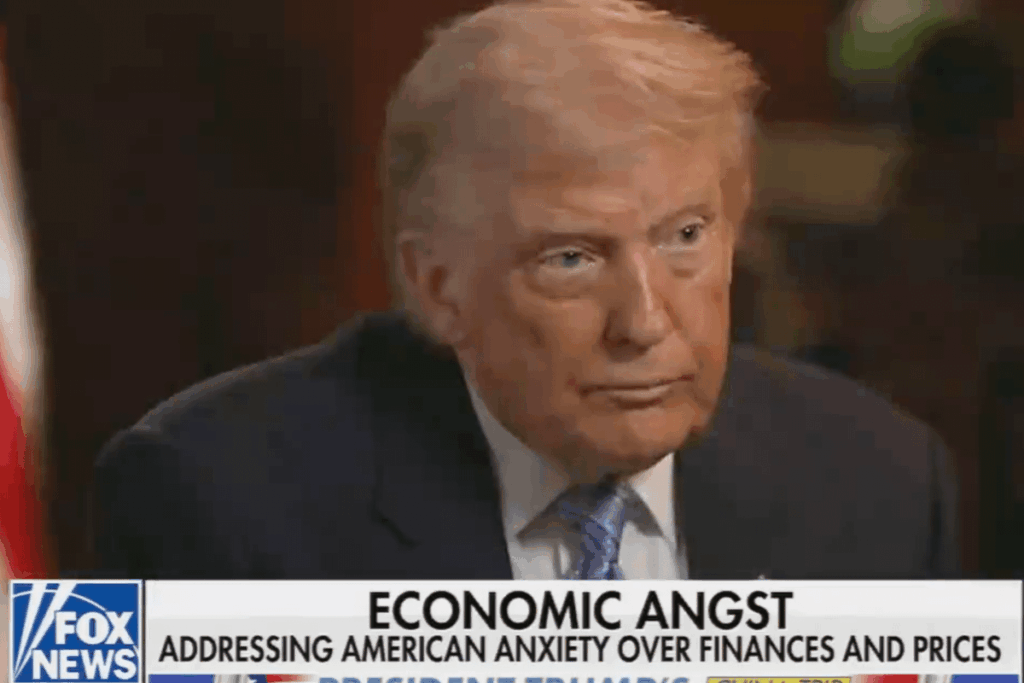 トランプ大統領、米国民の経済状況を考えていない発言をさらに強調：「完璧な発言だ」－FOXニュースのブレット・ベイヤー氏のコメントについて問われ、大統領は「もう一度言います」と答えた
