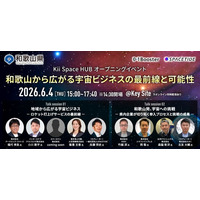 和歌山県 令和8年度「Kii Space HUB」プログラム始動!宇宙ビジネス最前線と地域から広がる産業創出 ―“宇宙ビジネス”が和歌山から動き出す― 和歌山県 令和8年度「Kii Space HUB」プログラム始動!宇宙ビジネス最前線と地域から広がる産業創出 ―“宇宙ビジネス”が和歌山から動き出す―