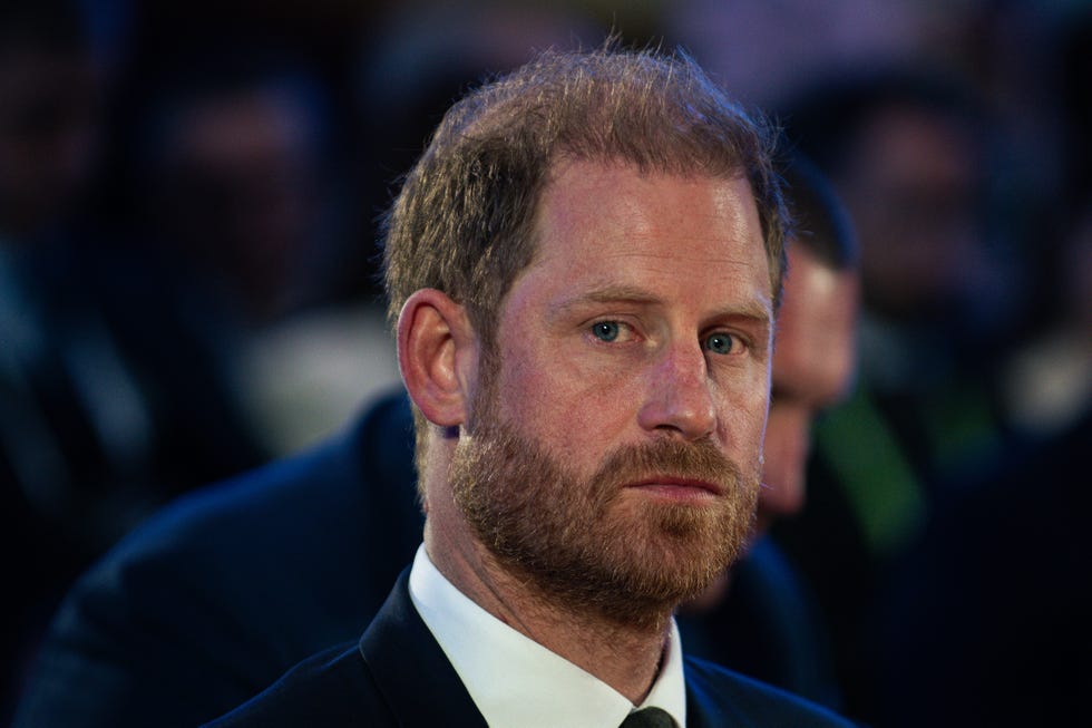 prince harry, duke of sussex visits kyiv security forum