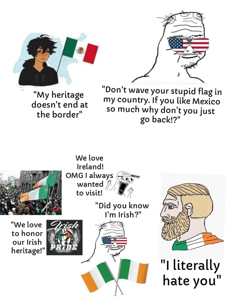 こんにちは、私はアイルランド人です