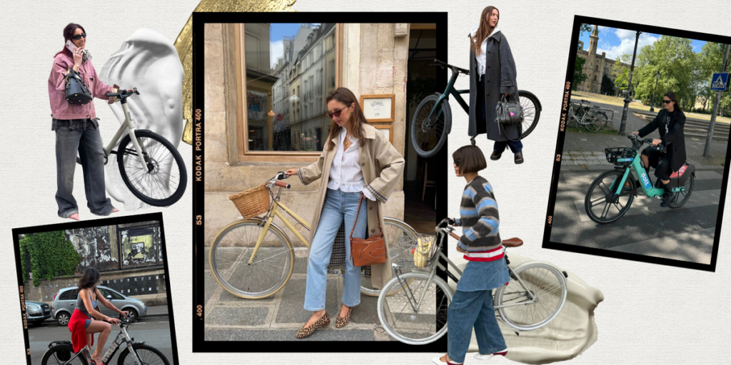 パリジェンヌの愛用自転車＆ファッションは？ おしゃれなライフスタイルを徹底調査 | ファッション | ELLE ［エル デジタル］